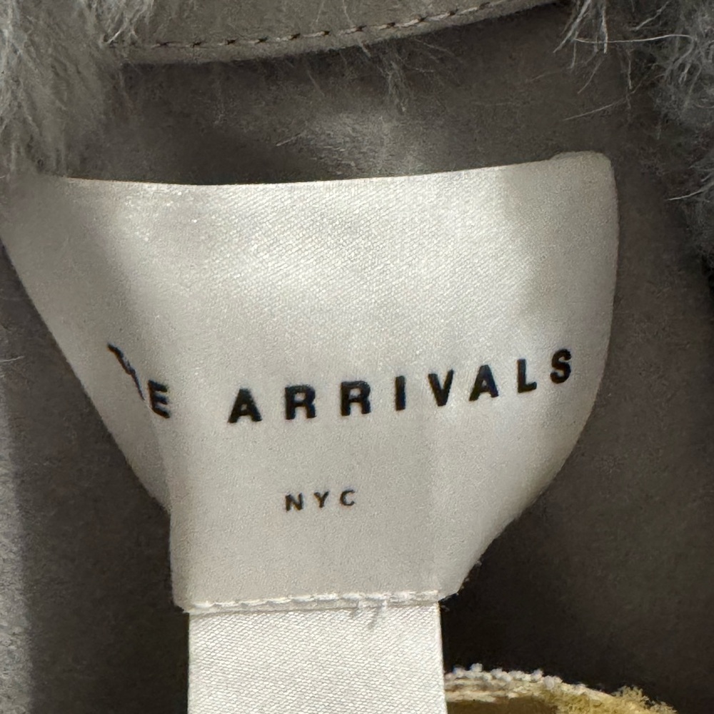 The arrivals Women's Gray Faux Fur Jacket small - Picture 7 of 8